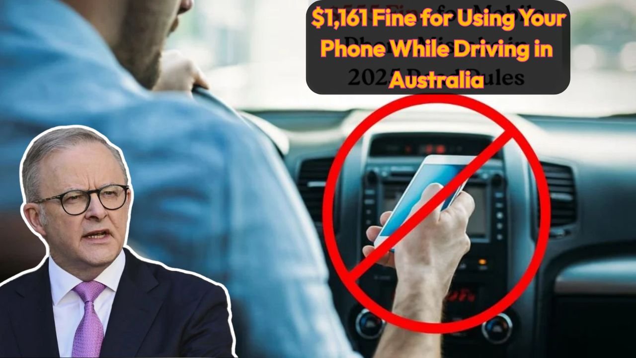 $1,161 Fine for Using Your Phone While Driving in Australia