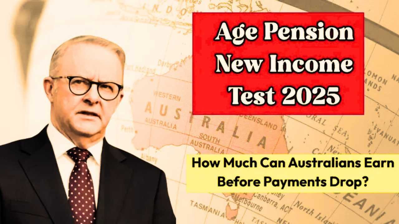 Age Pension Income Test 2025