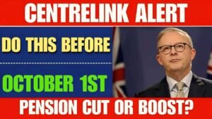Centrelink Payment Boost October 2025