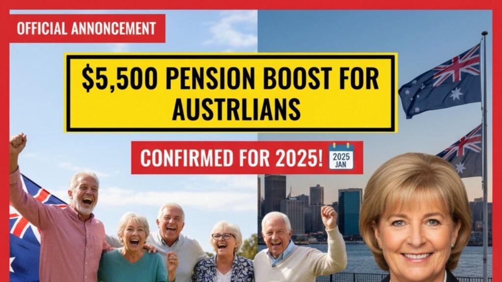 Australia Seniors to Get $5,500 Pension Boost in 2025