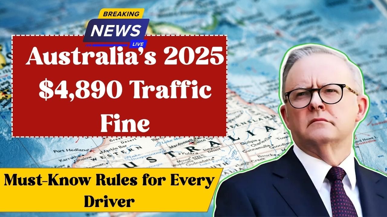 Australia’s 2025 $4,890 Traffic Fine Must-Know Rules for Every Driver