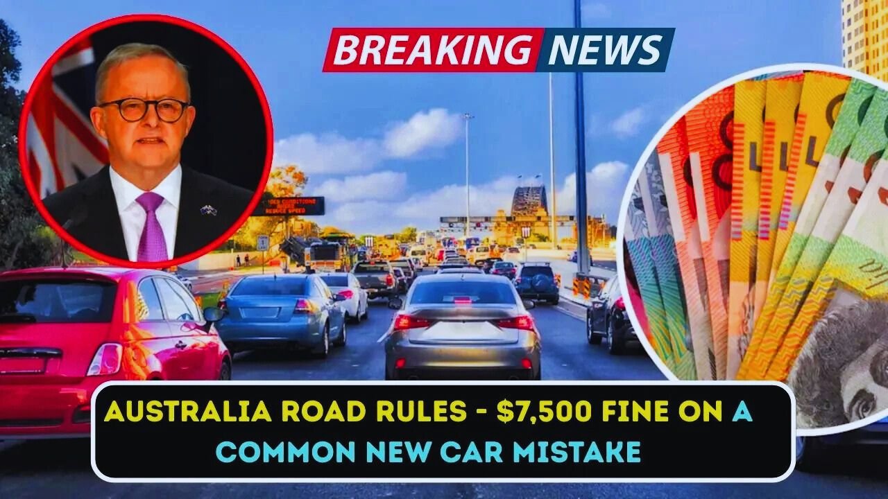 Avoid a $7,500 Fine in 2025: Don’t Make This Common Driving Mistake in Australia