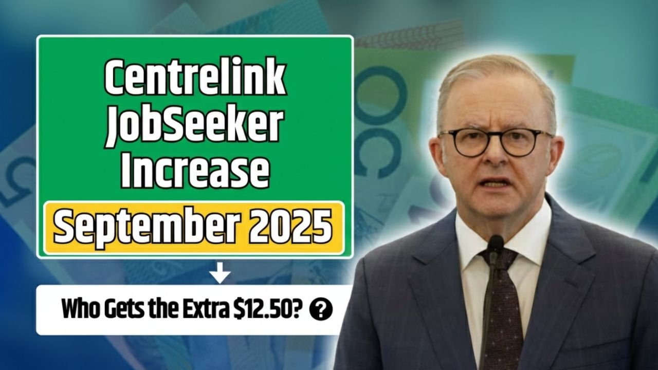Centrelink JobSeeker Increase September 2025