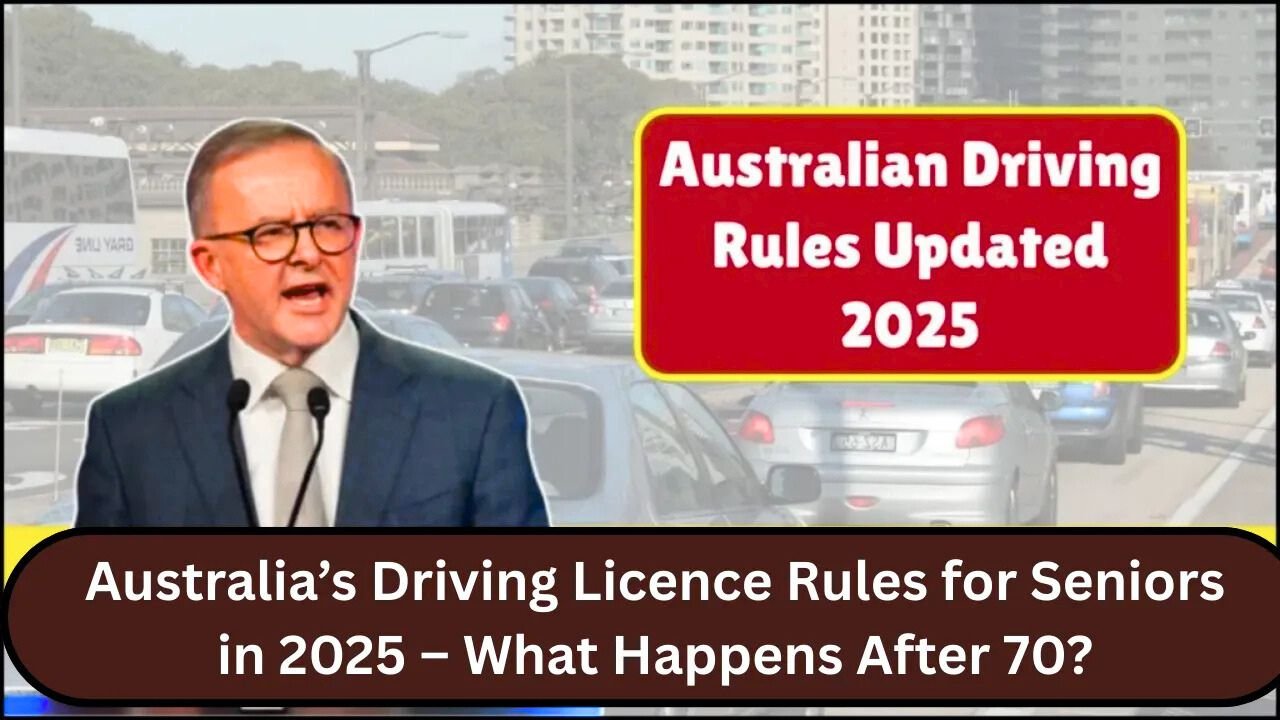 Driving Licence Rules for Seniors in Australia 2025 What You Need to Know After 70