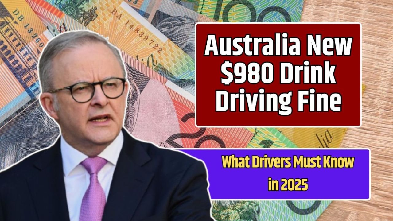 New $980 Drink-Driving Fine in Australia Rules, Penalties, and How to Stay Safe
